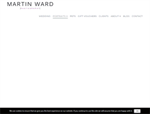 Tablet Screenshot of martinwardphotography.com